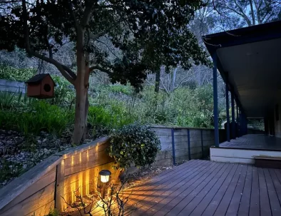 Backyard Wooden Deck