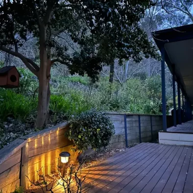 Backyard Wooden Deck