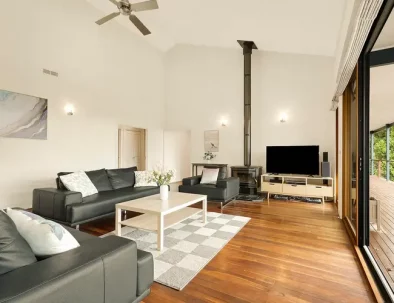 Comfortable living room in Olinda accommodation